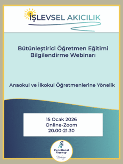 Bütünleştirici Öğretmen Eğitimi Bilgilendirme Webinarı