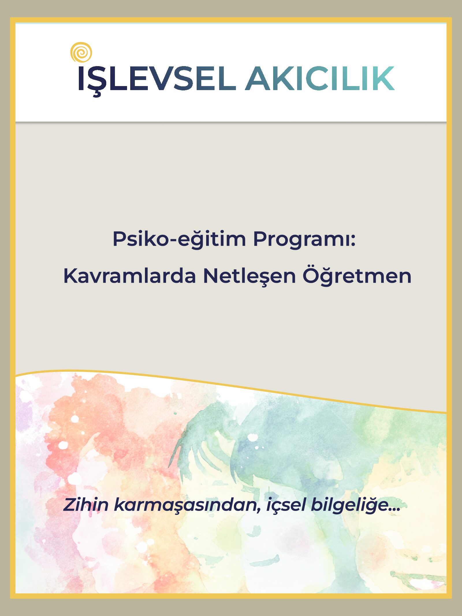 Kavramlarda Netleşen Öğretmen