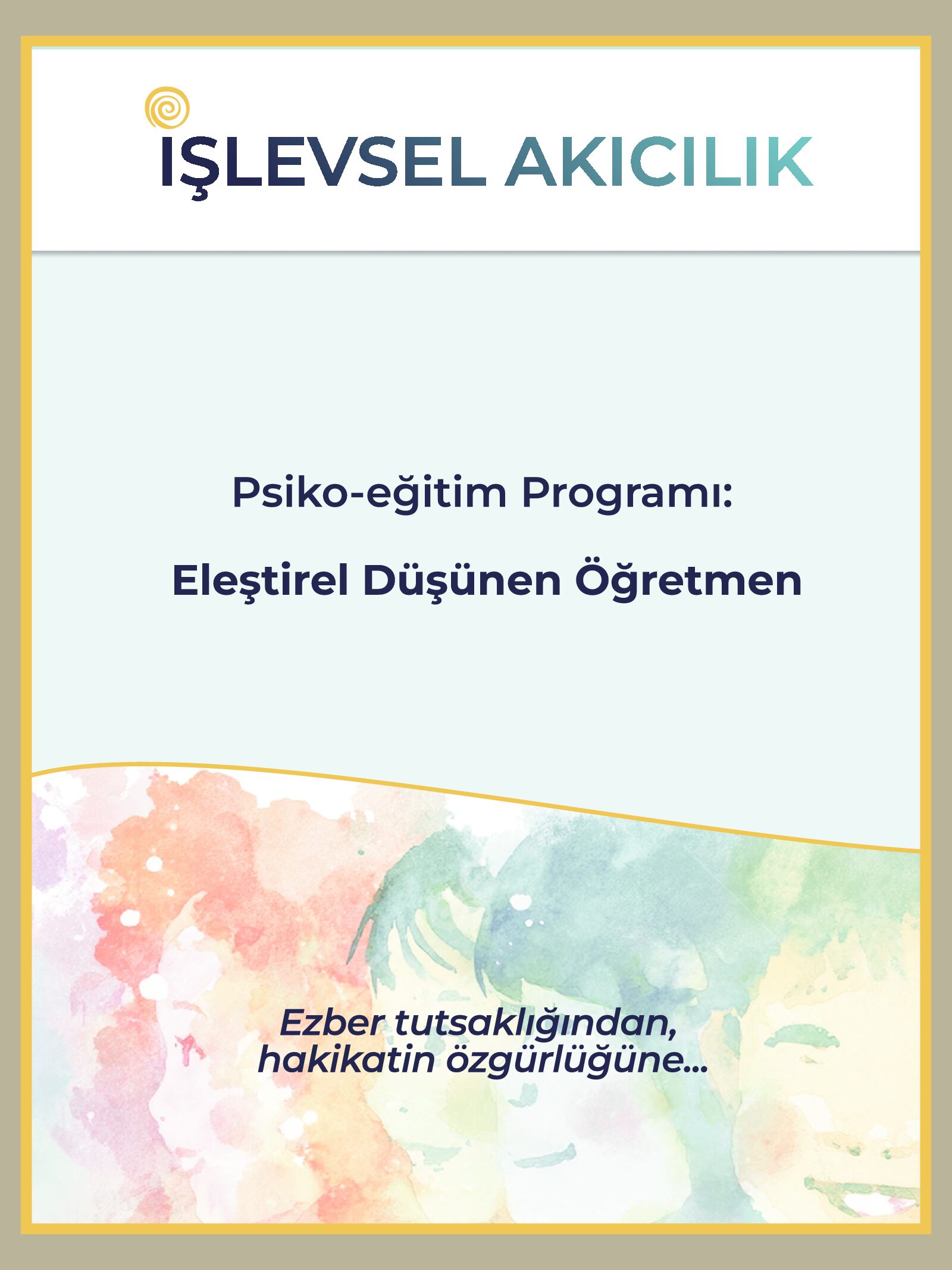 Eleştirel Düşünen Öğretmen